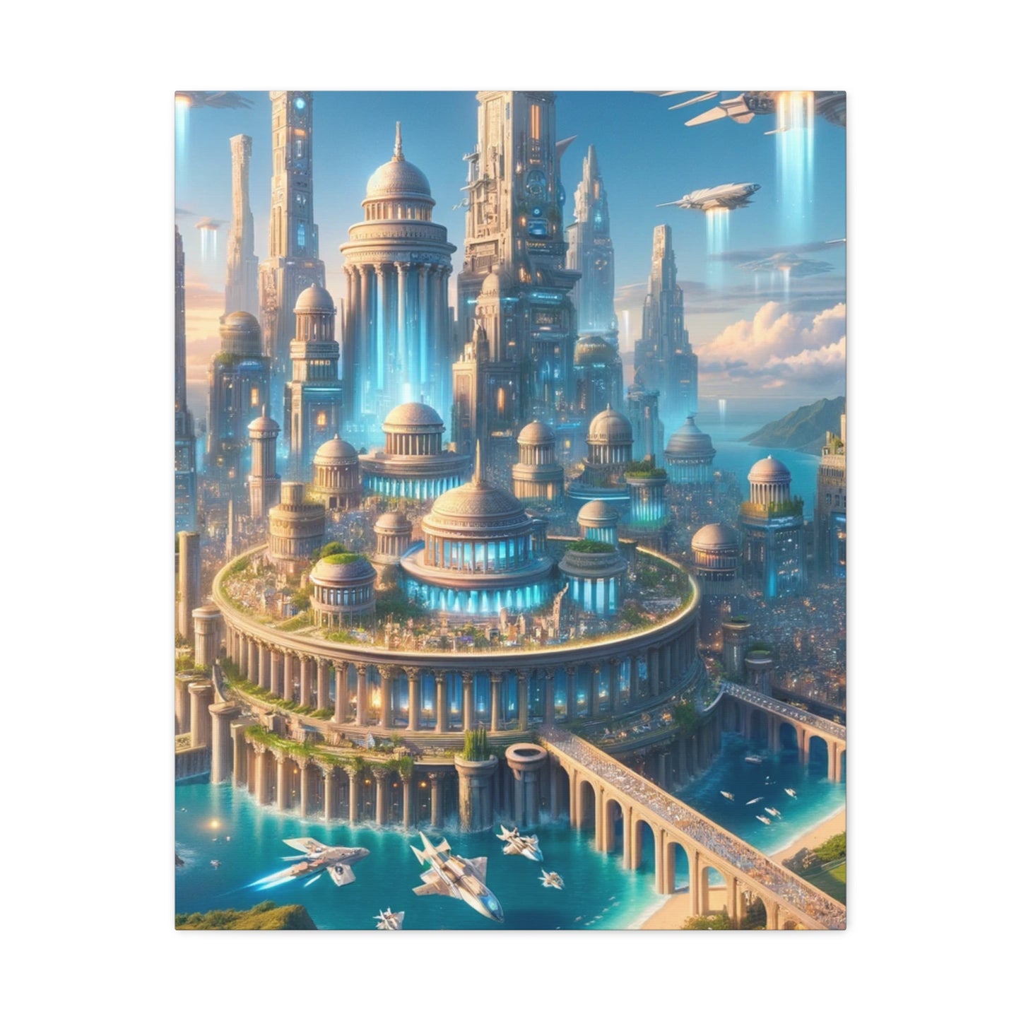 Dreams of Atlantis Art Canvas Ed. 3