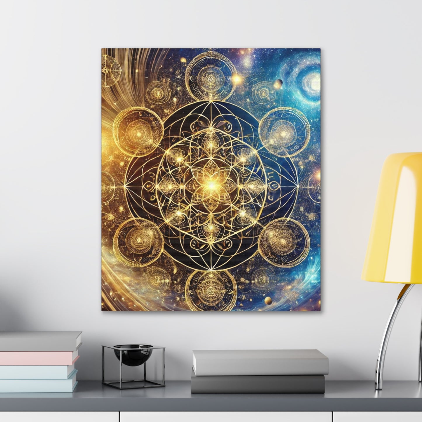 Sacred Geometry Art Canvas Ed. 67