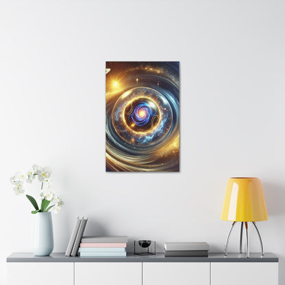 Energetic Orbs Art Canvas Ed. 14