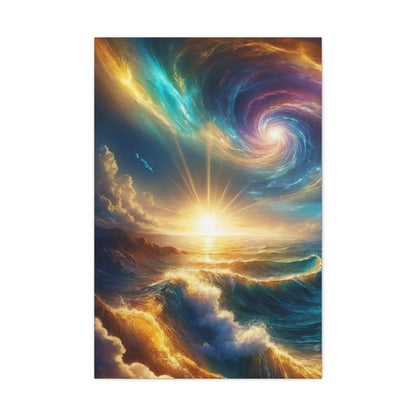 Serene Ocean Art Canvas Ed. 1