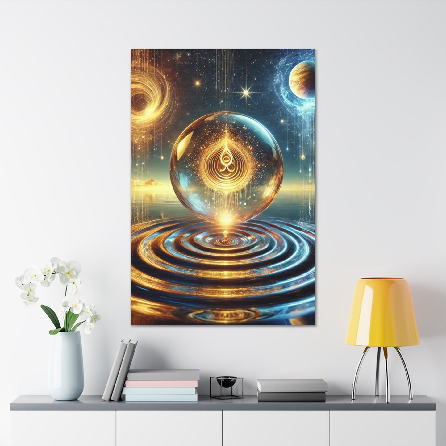 Sacred Geometry Art Canvas Ed. 29