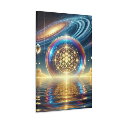 Sacred Geometry Art Canvas Ed. 22