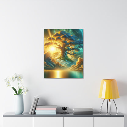 Trees of Light Art Canvas Ed. 25