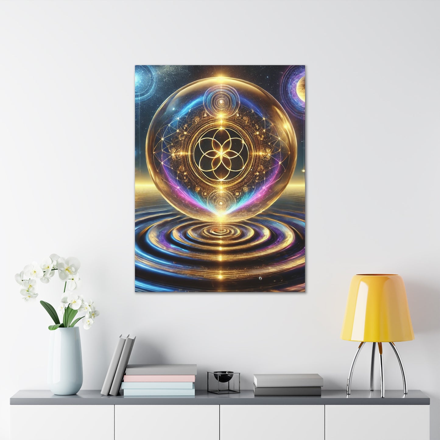 Sacred Geometry Art Canvas Ed. 26