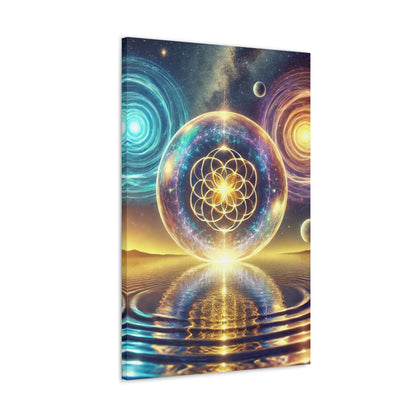 Sacred Geometry Art Canvas Ed. 13