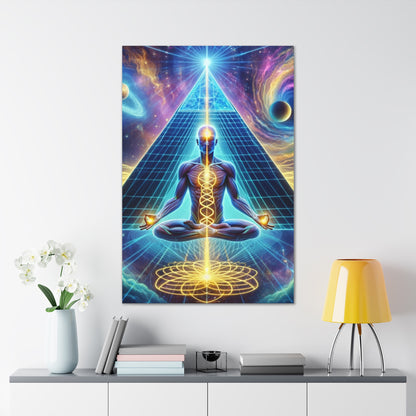 Quantum Entanglement Art Canvas Ed. 22