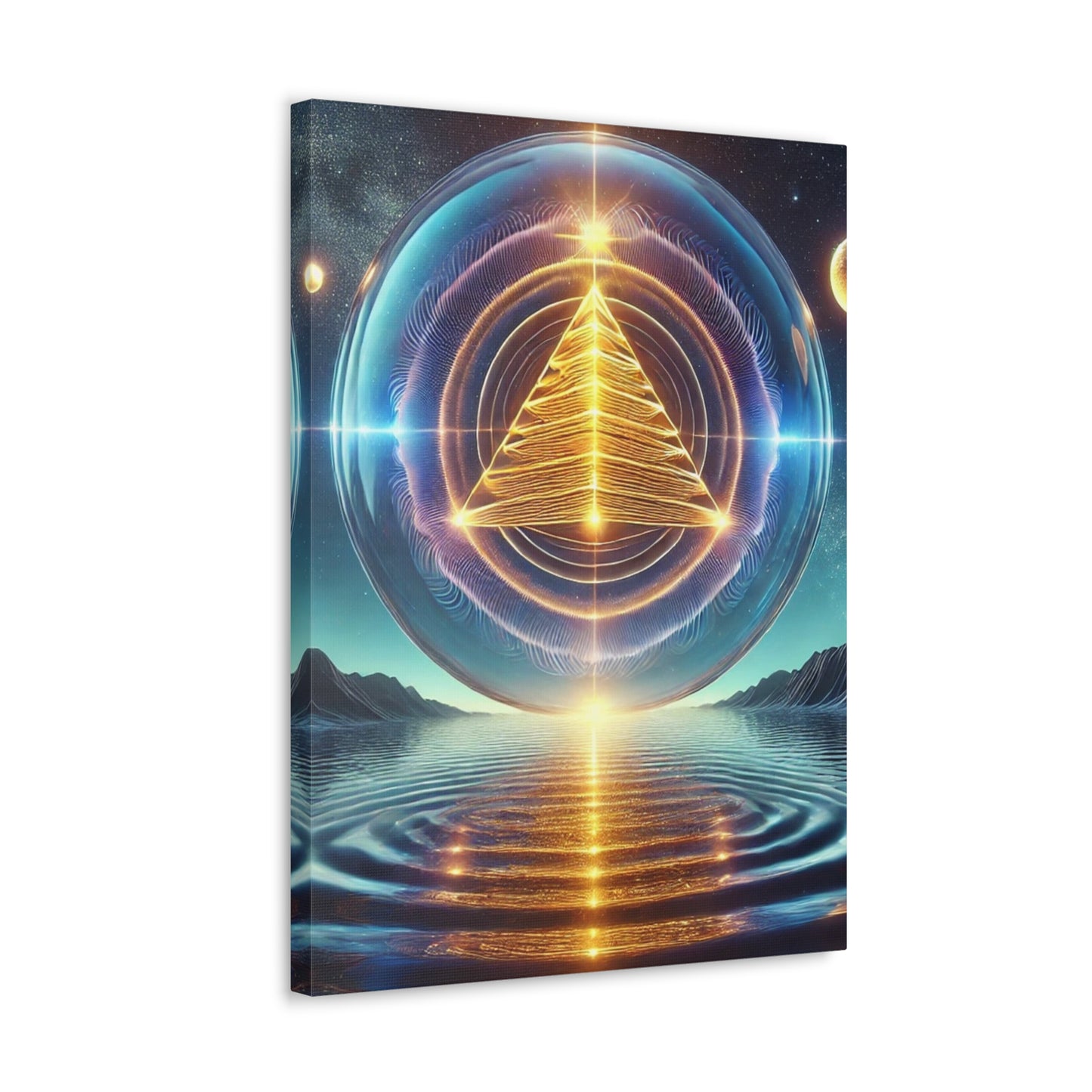 Sacred Geometry Art Canvas Ed. 40