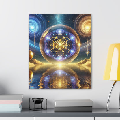 Sacred Geometry Art Canvas Ed. 20