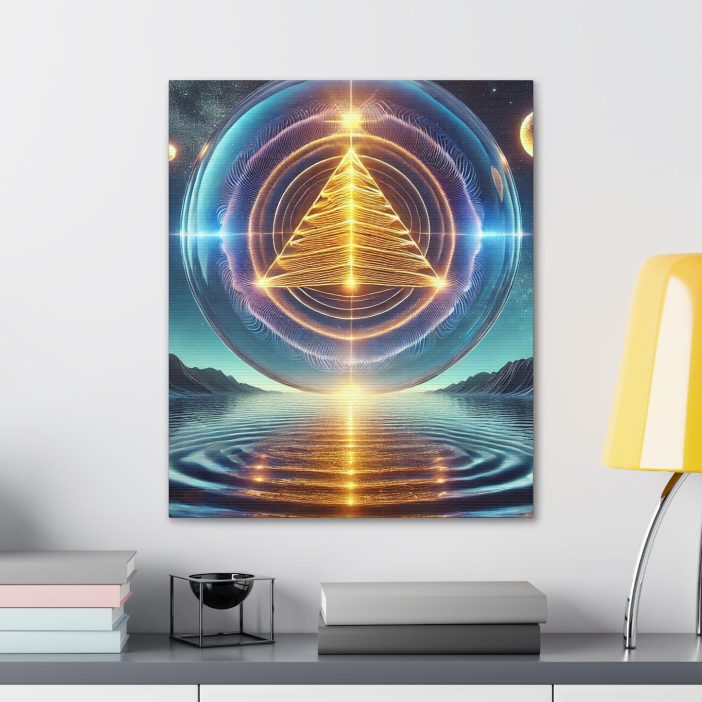 Sacred Geometry Art Canvas Ed. 40