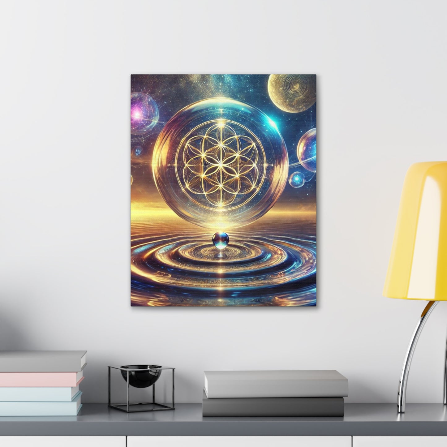 Sacred Geometry Art Canvas Ed. 23