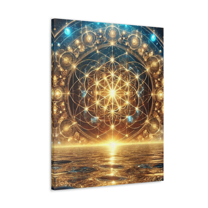 Sacred Geometry Art Canvas Ed. 97