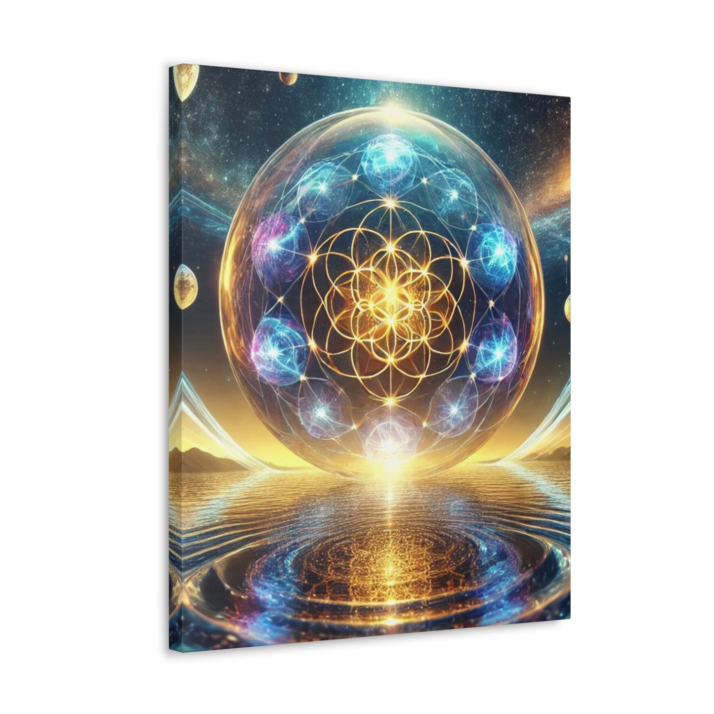 Sacred Geometry Art Canvas Ed. 12