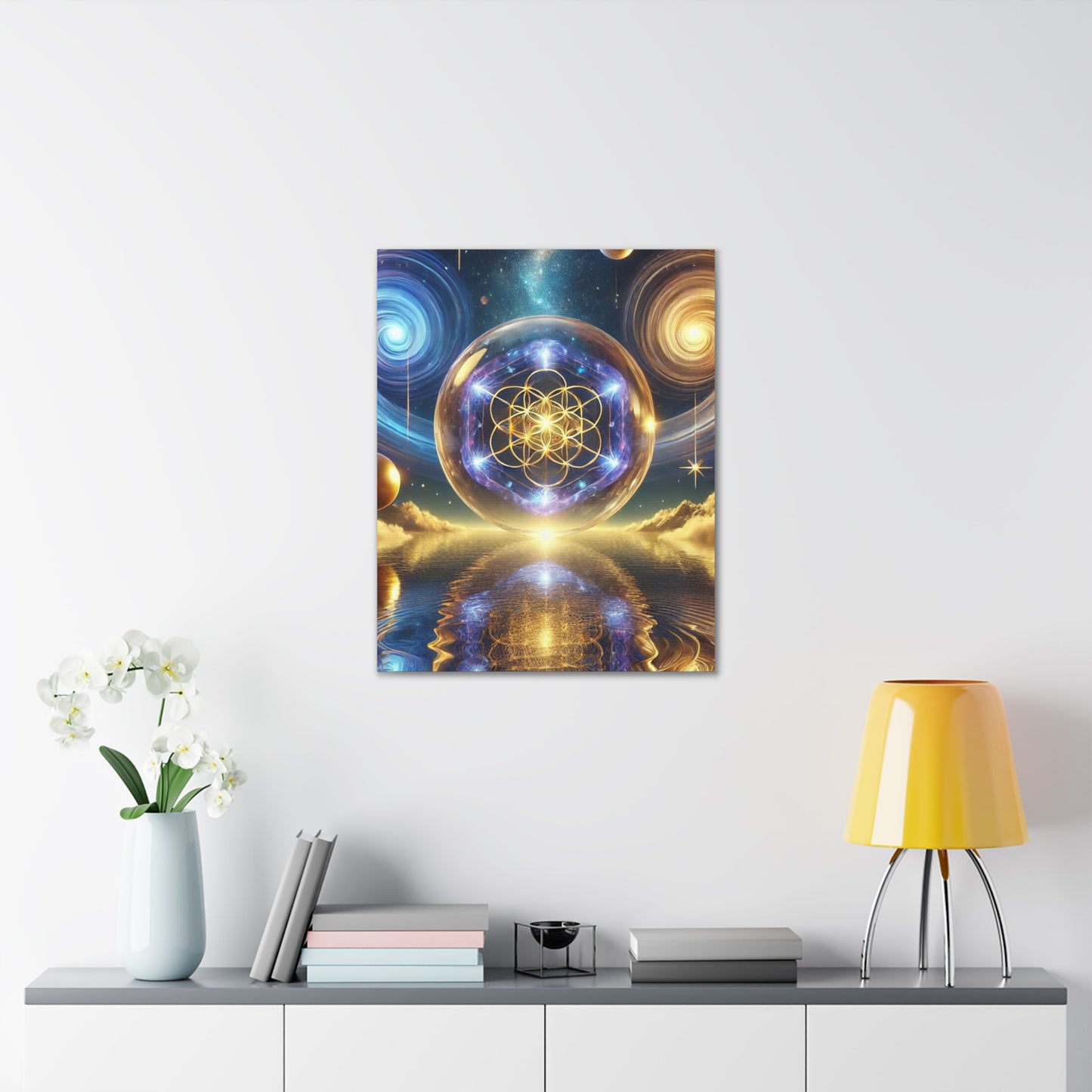 Sacred Geometry Art Canvas Ed. 20