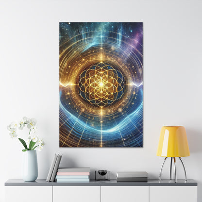 Sacred Geometry Art Canvas Ed. 6