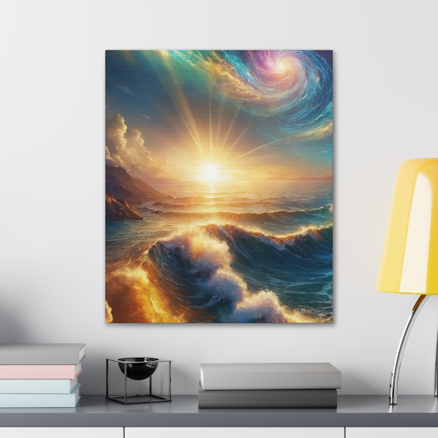 Serene Ocean Art Canvas Ed. 18