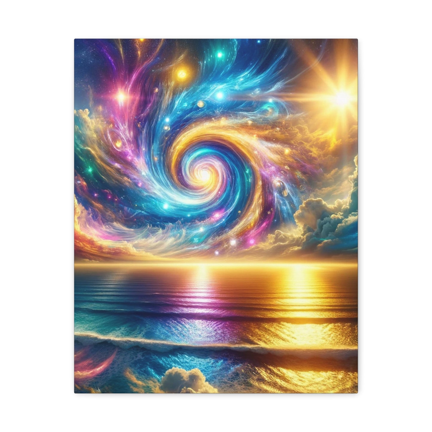 Serene Ocean Art Canvas Ed. 4