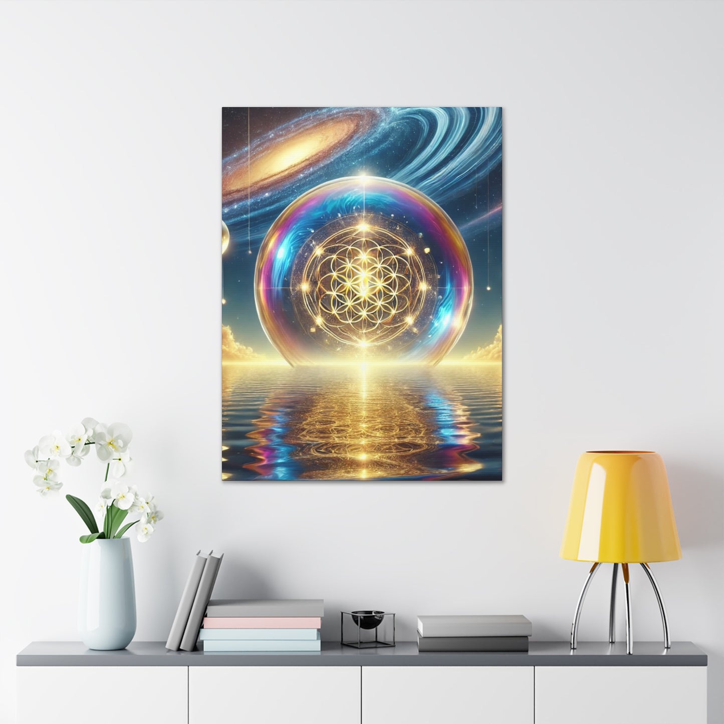 Sacred Geometry Art Canvas Ed. 21