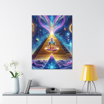 Quantum Entanglement Art Canvas Ed. 1