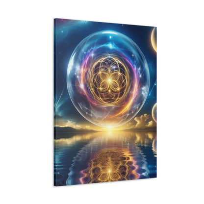 Sacred Geometry Art Canvas Ed. 15