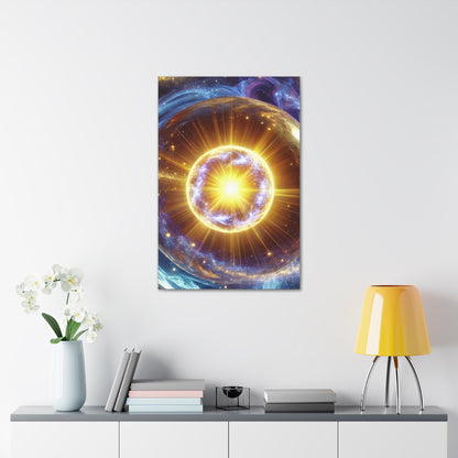 Energetic Orbs Art Canvas Ed. 12