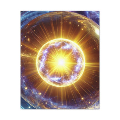 Energetic Orbs Art Canvas Ed. 12