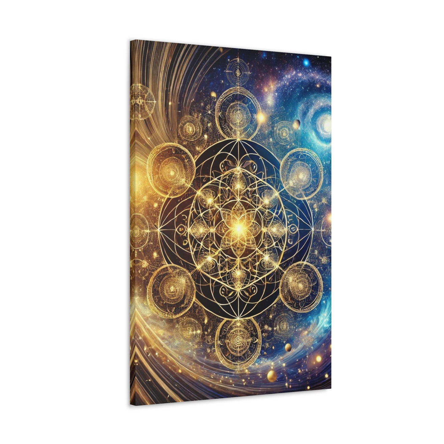 Sacred Geometry Art Canvas Ed. 67