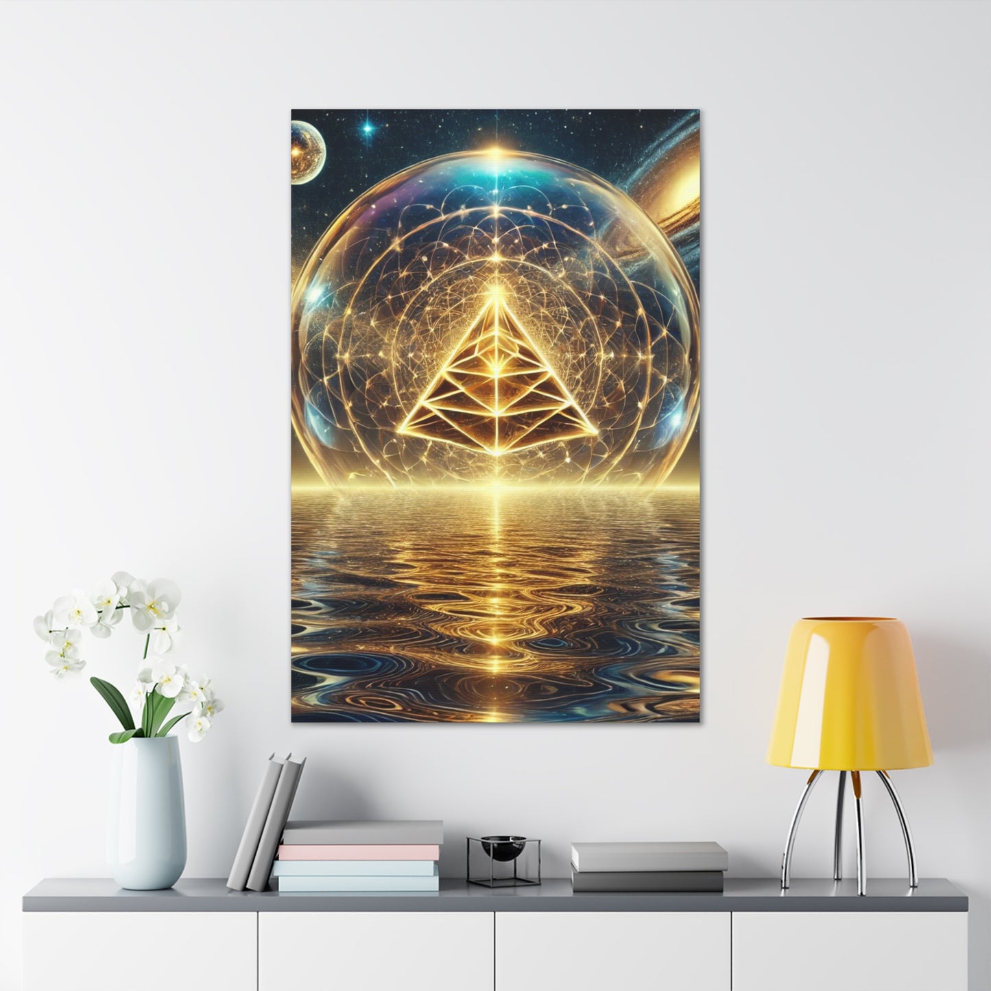 Sacred Geometry Art Canvas Ed. 42