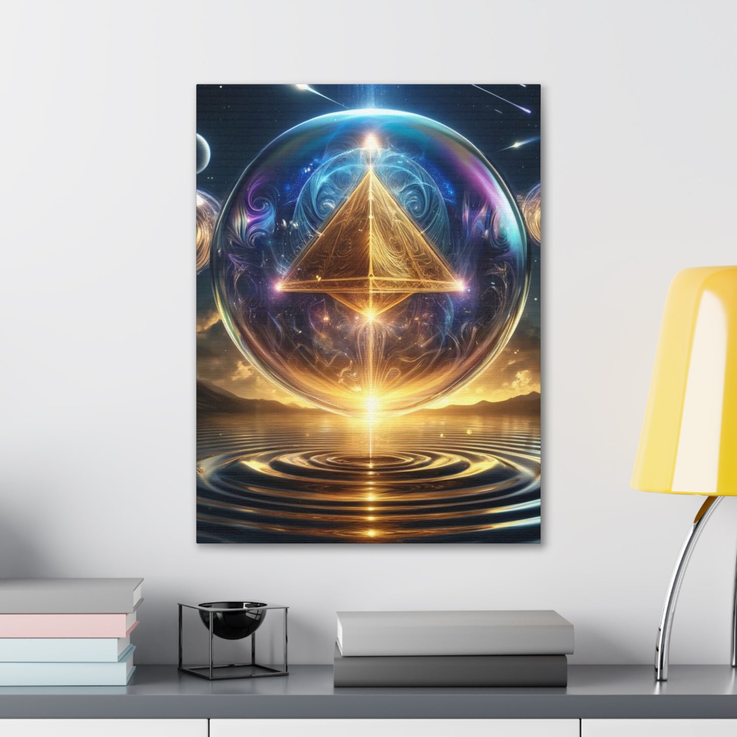 Sacred Geometry Art Canvas Ed. 32