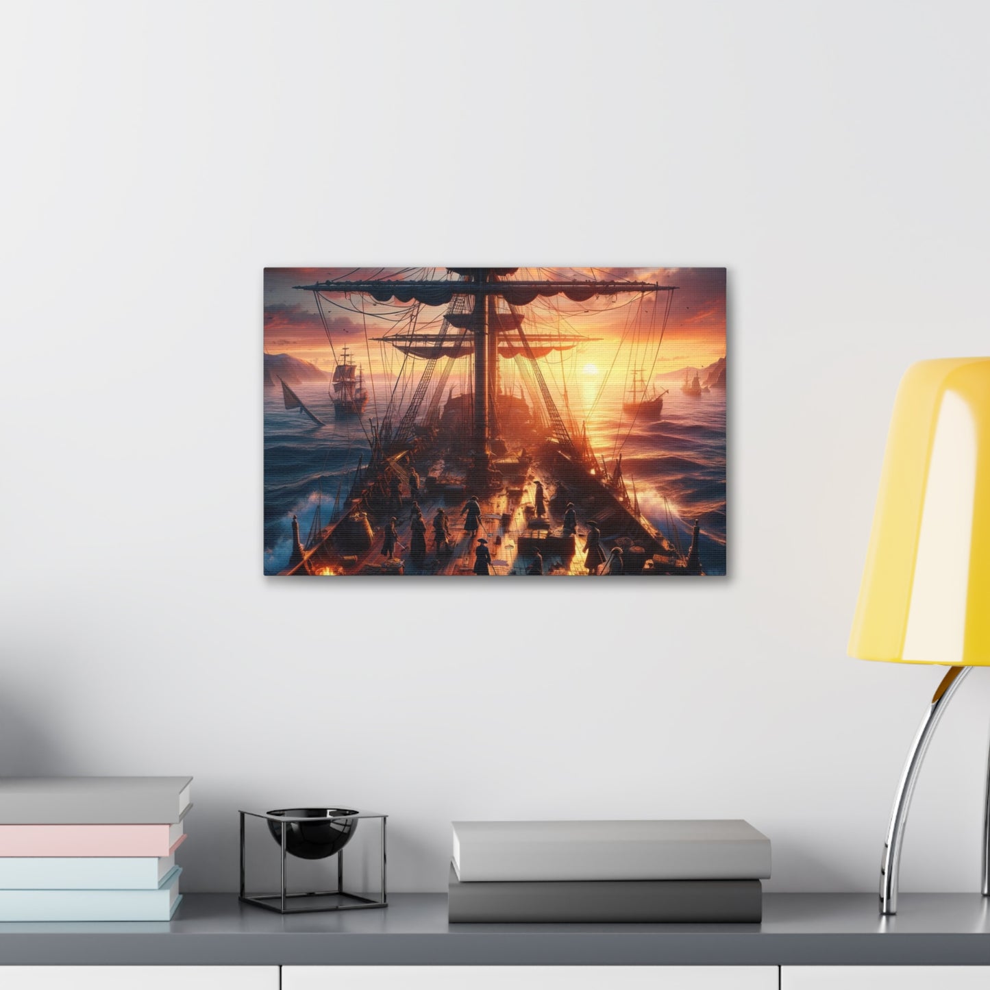 Voyage & Conquest Art Canvas Ed. 5