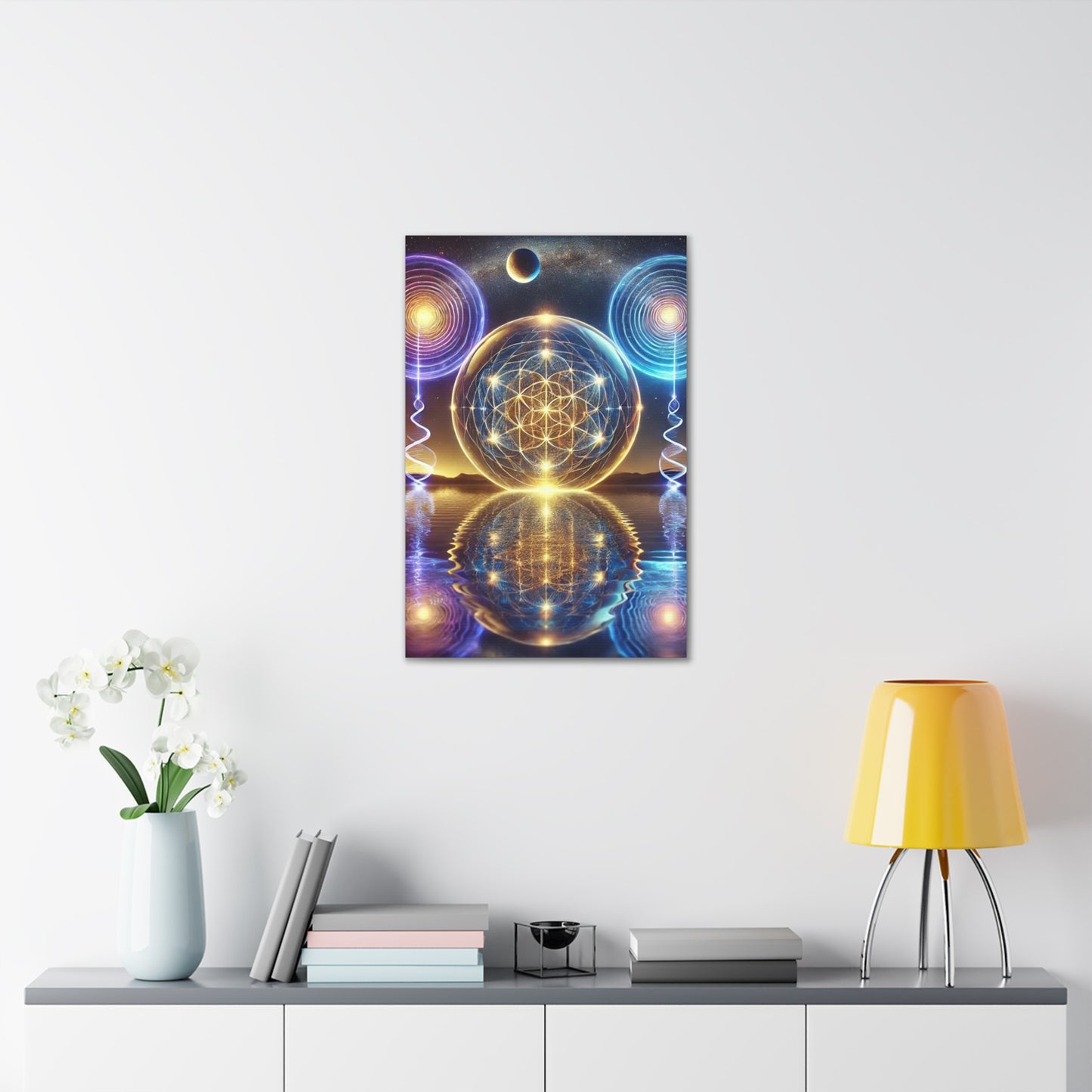 Sacred Geometry Art Canvas Ed. 17