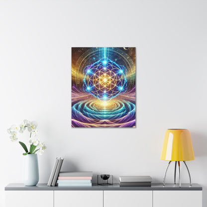 Sacred Geometry Art Canvas Ed. 4