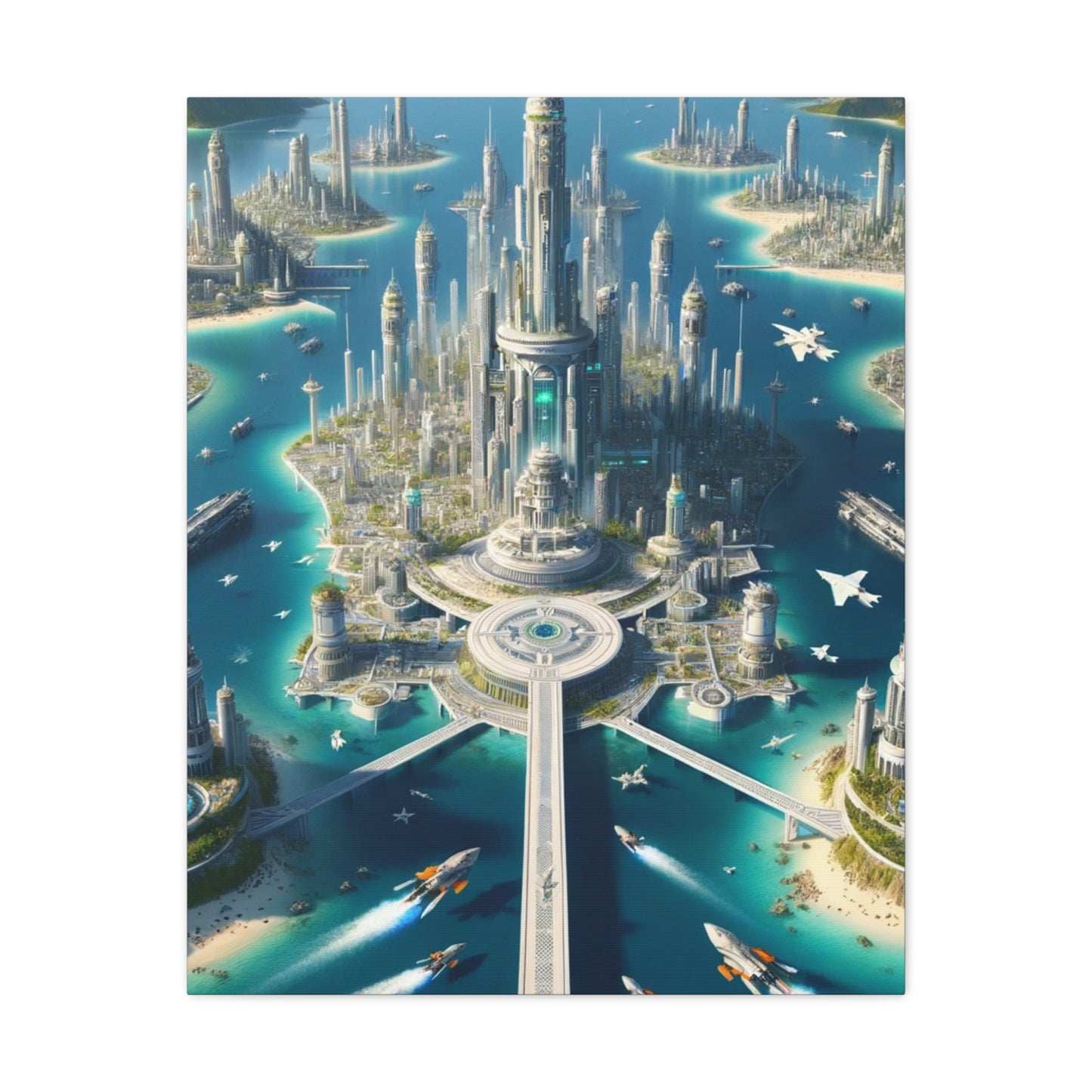 Dreams of Atlantis Art Canvas Ed. 4