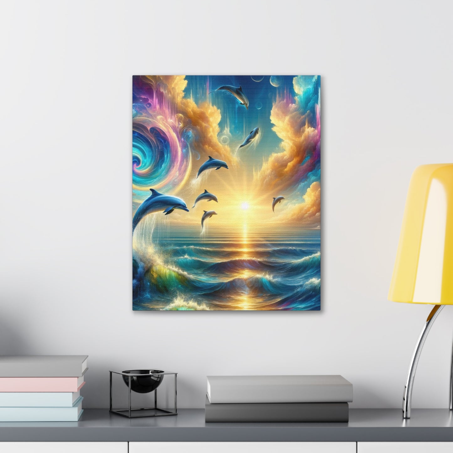 Serene Ocean Art Canvas Ed. 7