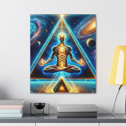 Quantum Entanglement Art Canvas Ed. 20