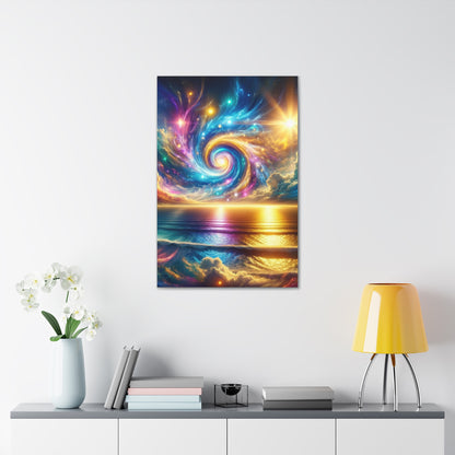 Serene Ocean Art Canvas Ed. 4