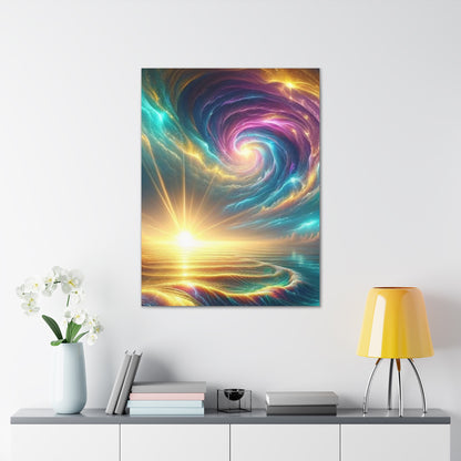 Serene Ocean Art Canvas Ed. 6