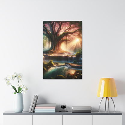 Trees of Light Art Canvas Ed. 23