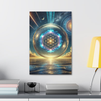 Sacred Geometry Art Canvas Ed. 18