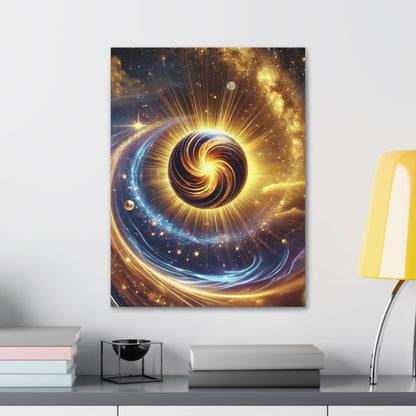 Energetic Orbs Art Canvas Ed. 13