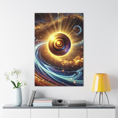 Energetic Orbs Art Canvas Ed. 4