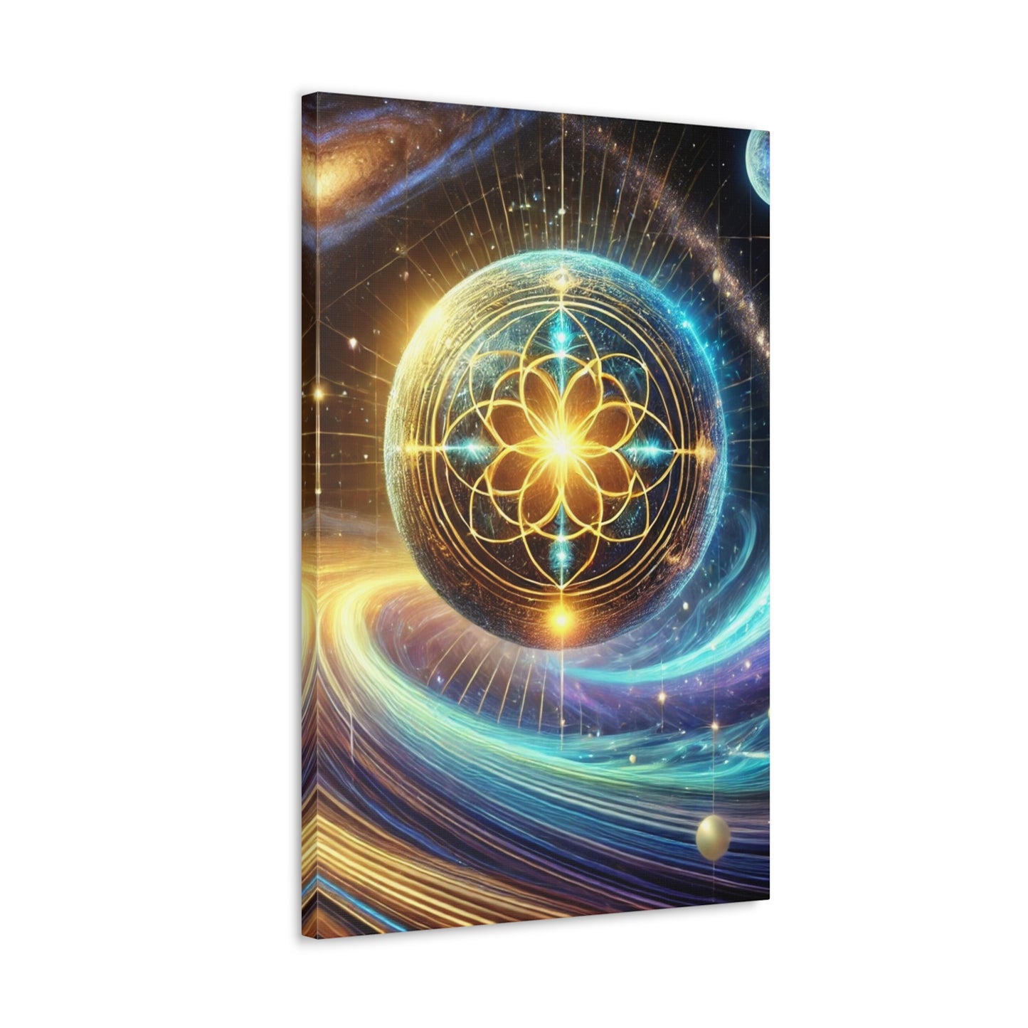 Sacred Geometry Art Canvas Ed. 55