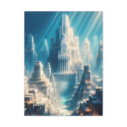 Dreams of Atlantis Art Canvas Ed. 2