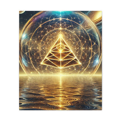 Sacred Geometry Art Canvas Ed. 42