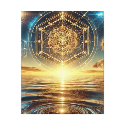 Sacred Geometry Art Canvas Ed. 96