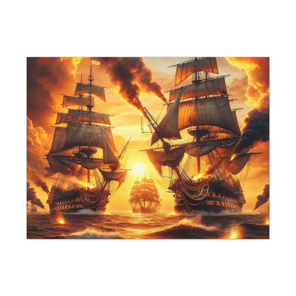 Voyage & Conquest Art Canvas Ed. 2