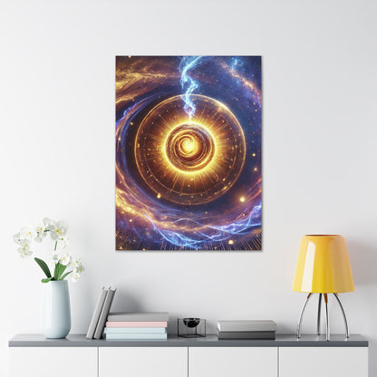 Energetic Orbs Art Canvas Ed. 11