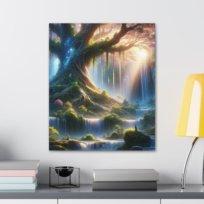 Trees of Light Art Canvas Ed. 1