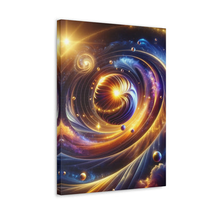 Energetic Orbs Art Canvas Ed. 5