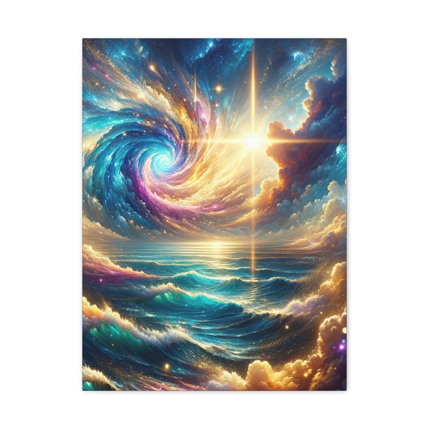 Serene Ocean Art Canvas Ed. 12