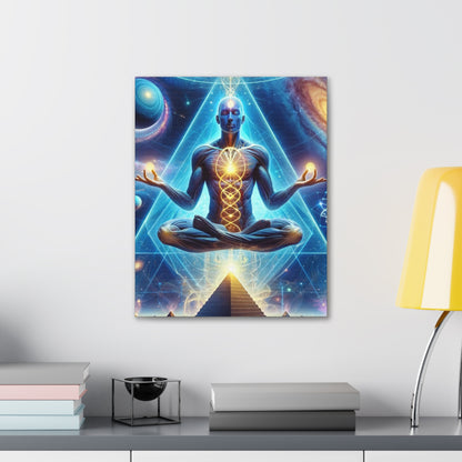 Quantum Entanglement Art Canvas Ed. 23